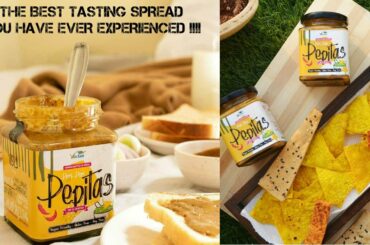 Peri-peri Pepitas Sandwich Spread | Dip for lavash Sticks, Nachos Chips |Vegan,Healthy & Gluten-Free