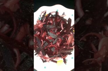 Easy And Healthy Beetroot Salad Recipe #shorts #salad #newvideo #withinaminute #youtubeshorts