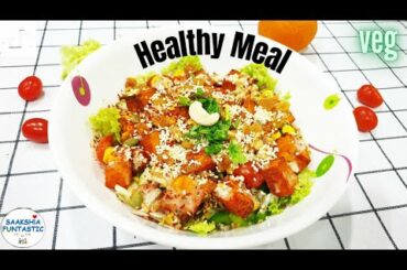Healthy salad recipes for dinner - Have you tried this? #shorts #saakshiafuntastic