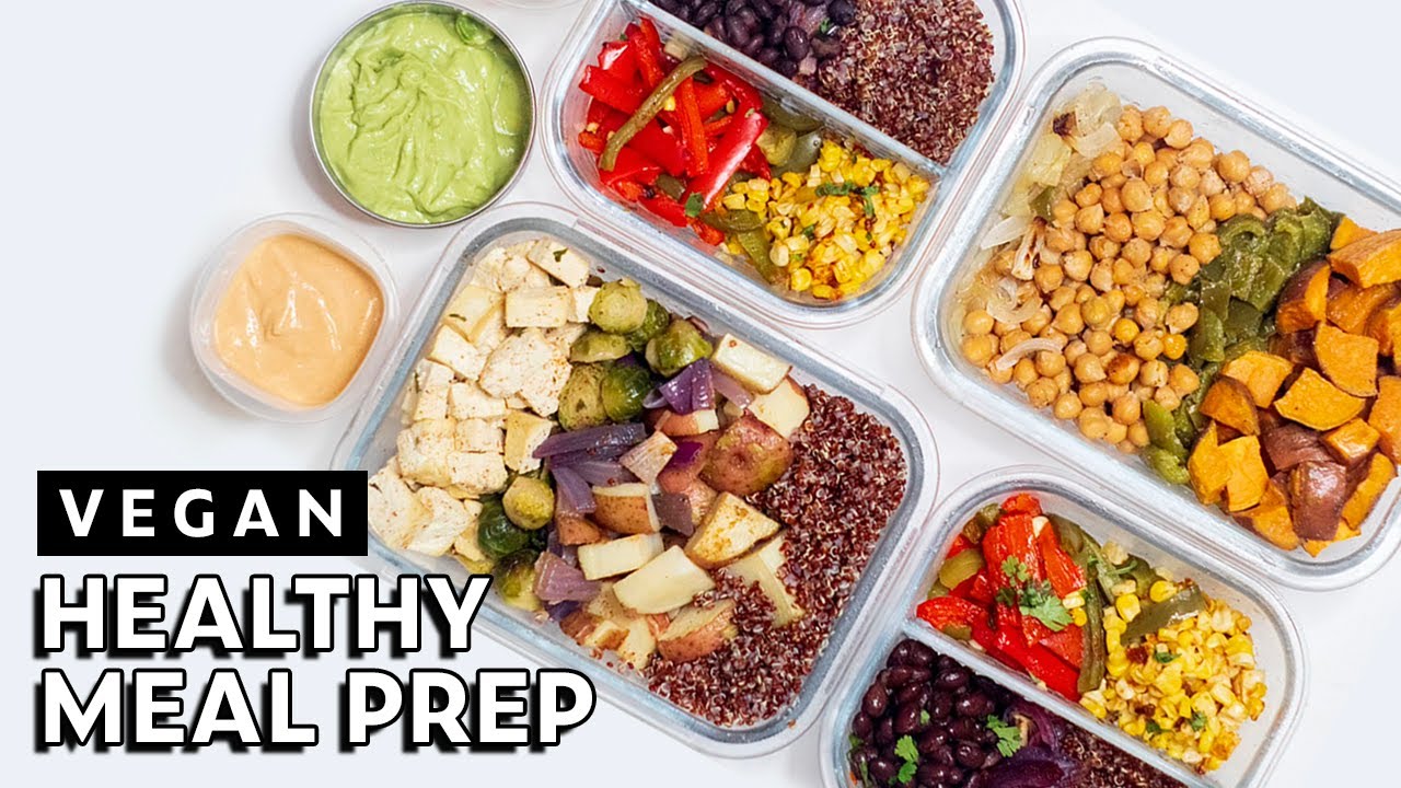 Healthy VEGAN Meal Prep | Easy Plant-Based Lunch Recipes Healthy VEGAN Meal Prep | Easy Plant-Based Lunch Recipes