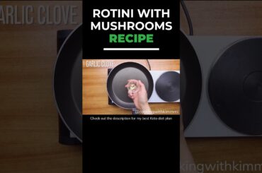 Rotini With Mushrooms Recipe | Easy and Healthy Recipes | #shorts