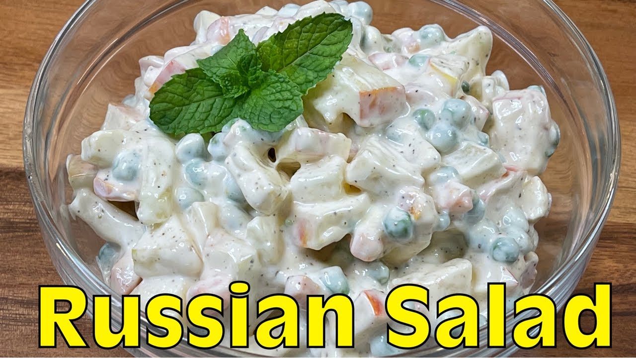 Russian Salad Recipe | Perfect Salad for Parties | Summer Salad | Simple & Delicious Russian Salad Recipe | Perfect Salad for Parties | Summer Salad | Simple & Delicious