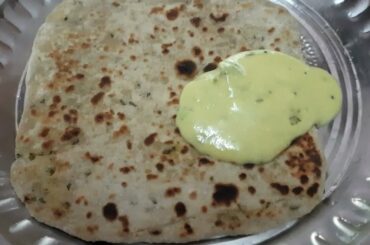 sprouted green gram paratha in tamil.healthy breakfast recipes