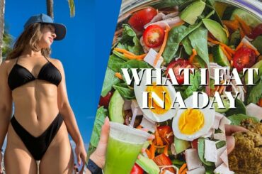 What I Eat In A Day// Easy Healthy Recipes // Intuitive Eating // Kameryn Gomez