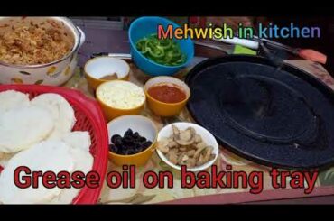 tikka bread pizza recipe healthy snakes for kids mehwish in kitchen