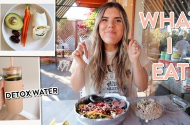 What I Eat in a Day! Detox Water, Healthy Recipes, Pro-Metabolic Nutrition  + At Home Workout