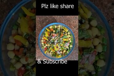 Chickpea Salad Shorts - Healthy salad - complete recipe is below in description