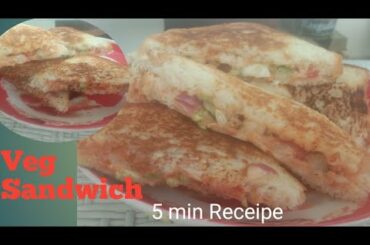 Sandwich Receipe/ Veg Sandwich/New Healthy Receipe/Breakfast Receipe.