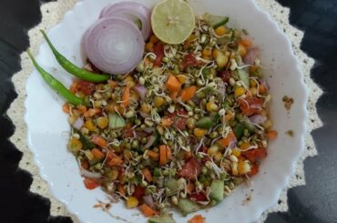 Corn bhel kaise banaye | corn bhel recipe without oil | homemade healthy snack recipe