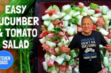 Easy Cucumber and Tomato Salad Recipe