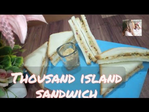 Thousand island sandwich recipe | 5 min quick & easy recipe with thousand island sauce Thousand island sandwich recipe | 5 min quick & easy recipe with thousand island sauce