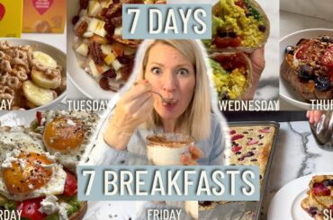 What a Dietitian Eats in a Week for the Best Meal of the Day (Easy Healthy Breakfast Ideas)