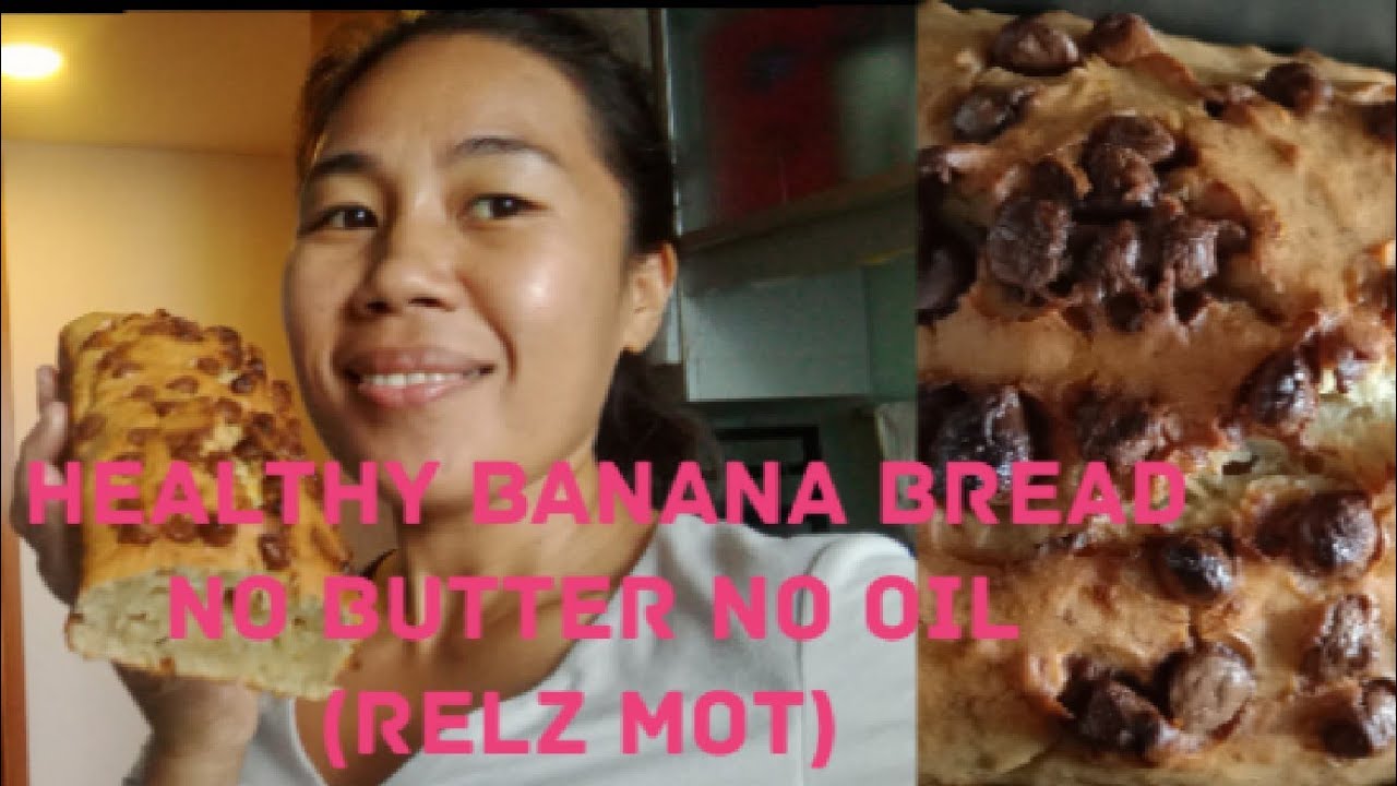 healthy banana bread,no butter no oil (Relz mot) healthy banana bread,no butter no oil (Relz mot)
