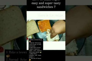 super healthy and super tasty sandwich recipe.   song credit  - b prak
