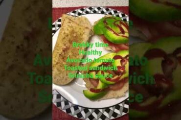 Breakfast 2 minute healthy sandwich