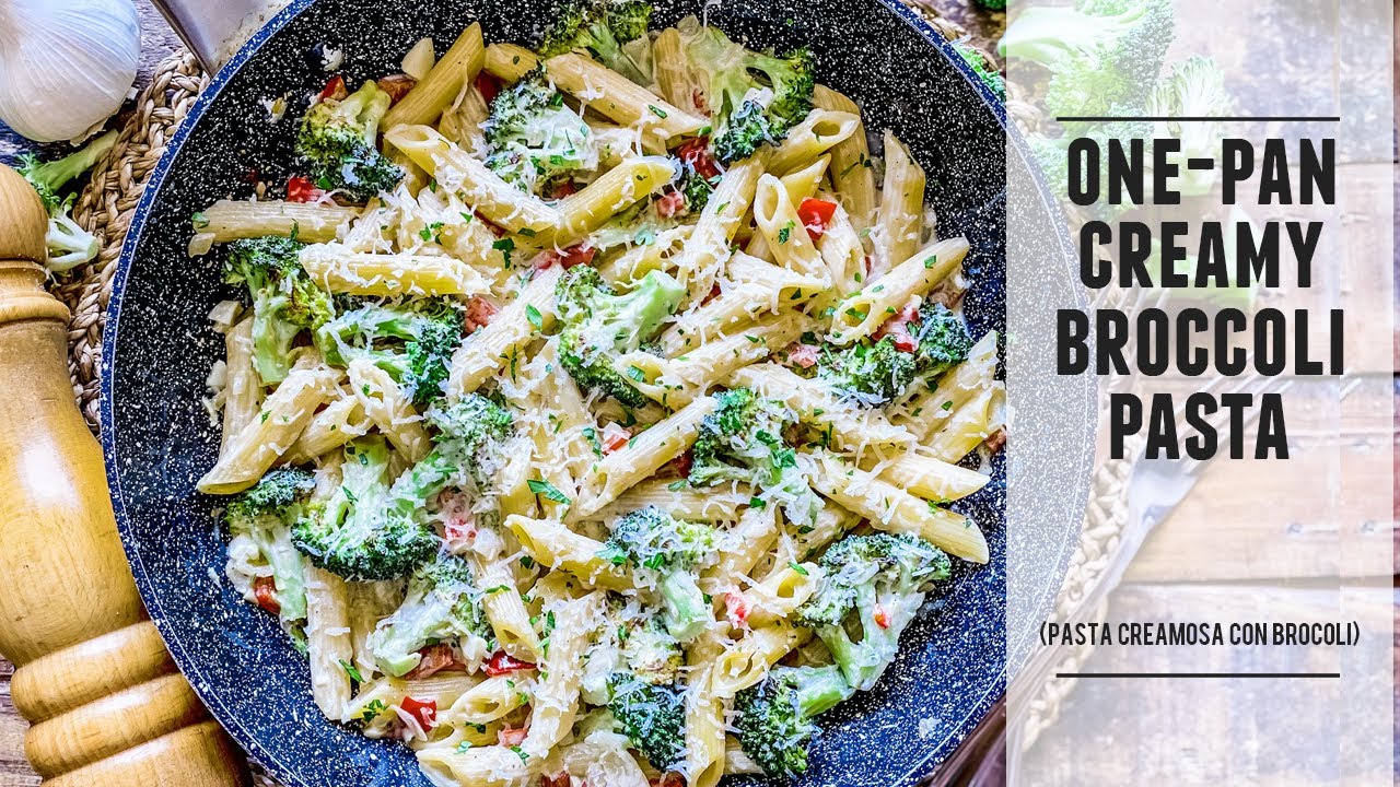 One-Pan Creamy Broccoli Pasta | Healthy & Delicious One-Pot Recipe One-Pan Creamy Broccoli Pasta | Healthy & Delicious One-Pot Recipe