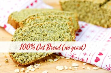 Emergency Oatmeal Batter Bread - No Yeast. No Flour.