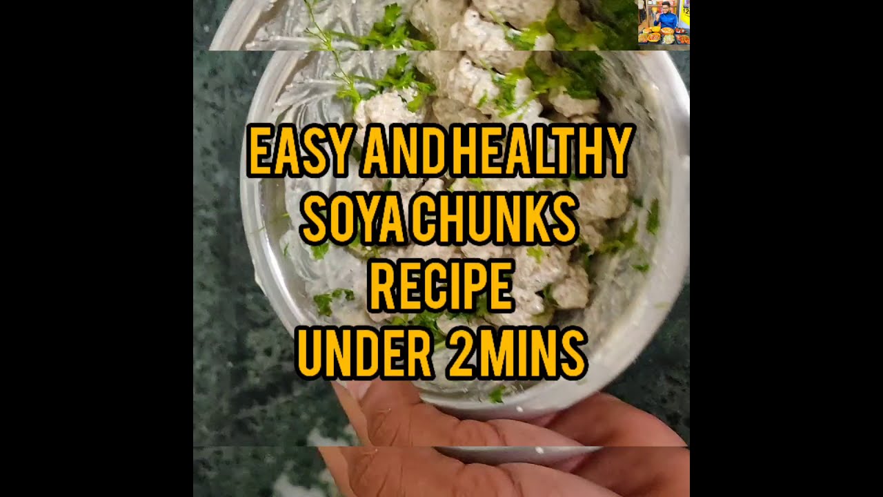 Healthy Soya Chunks Snacks Recipe| High Protein and HEALTHY | #nagpur #shorts Healthy Soya Chunks Snacks Recipe| High Protein and HEALTHY | #nagpur #shorts