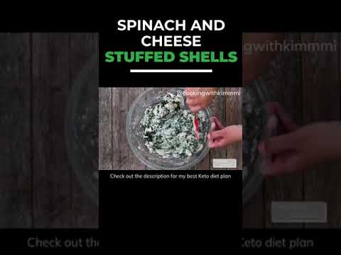 Spinach and Cheese Stuffed Shells | Easy and Healthy Recipes | #shorts Spinach and Cheese Stuffed Shells | Easy and Healthy Recipes | #shorts