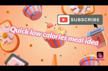 quick low calories portion control recipe for your meals/learn nutrition with Ayesha