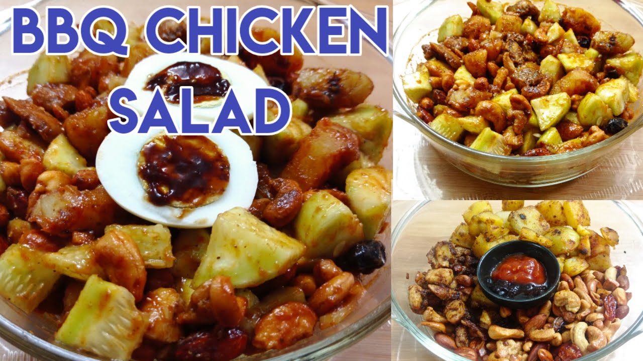 BBQ Chicken Salad Recipe| Easy Chicken Salad | Healthy Salad Recipe for weight Loss| Vegetable Salad BBQ Chicken Salad Recipe| Easy Chicken Salad | Healthy Salad Recipe for weight Loss| Vegetable Salad