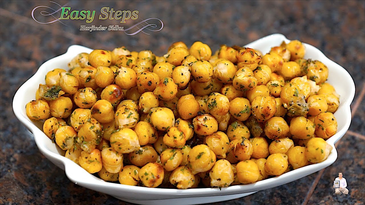 Healthy Oil-Free Honey Roasted Chickpeas | Oil-Less Garbanzo Snack Recipe Healthy Oil-Free Honey Roasted Chickpeas | Oil-Less Garbanzo Snack Recipe