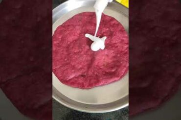 Healthy Snacks Recipes | Beetroot Frankie with lots of Veggies #shorts