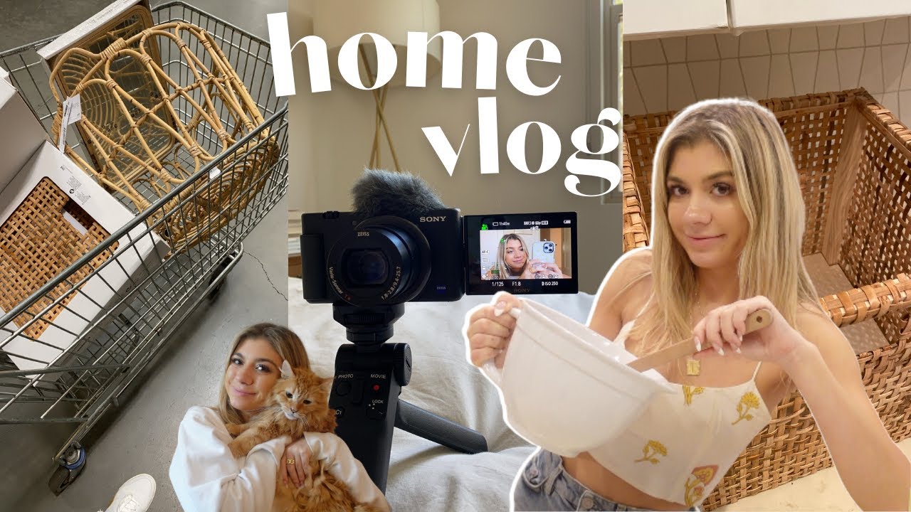 VLOG! Ikea & Target Home Decor Haul, Organizing My Apartment & Healthy Snack Recipe VLOG! Ikea & Target Home Decor Haul, Organizing My Apartment & Healthy Snack Recipe