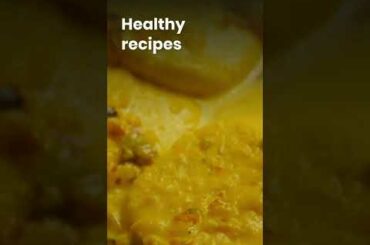 Baked custard with peaches II Healthy recipes II Weight loss II #shorts II #Stayinstyle