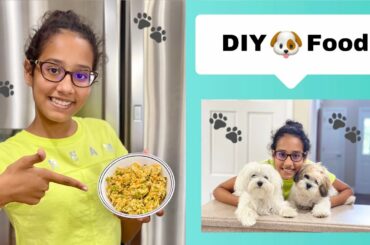 HOMEMADE + HEALTHY DOG FOOD RECIPE | COOKING FOR YOUR DOGS | HOMEMADE FOOD FOR SMALL PUPPIES | DIY