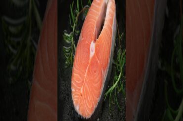 Cooking Salmon Fish Steak Healthy Recipes #Shorts #Keto Diet #Weight Loss 1295
