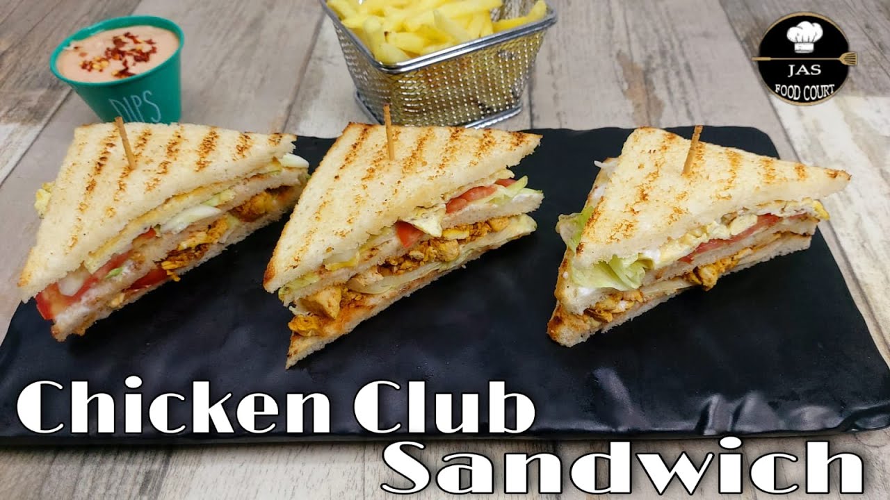 Chicken Club Sandwich | chicken club sandwich recipe | Club Sandwich | Jas Food Court Chicken Club Sandwich | chicken club sandwich recipe | Club Sandwich | Jas Food Court
