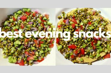 best for evening snack | healthy sprouts masala papad recipe | masala papad recipe |