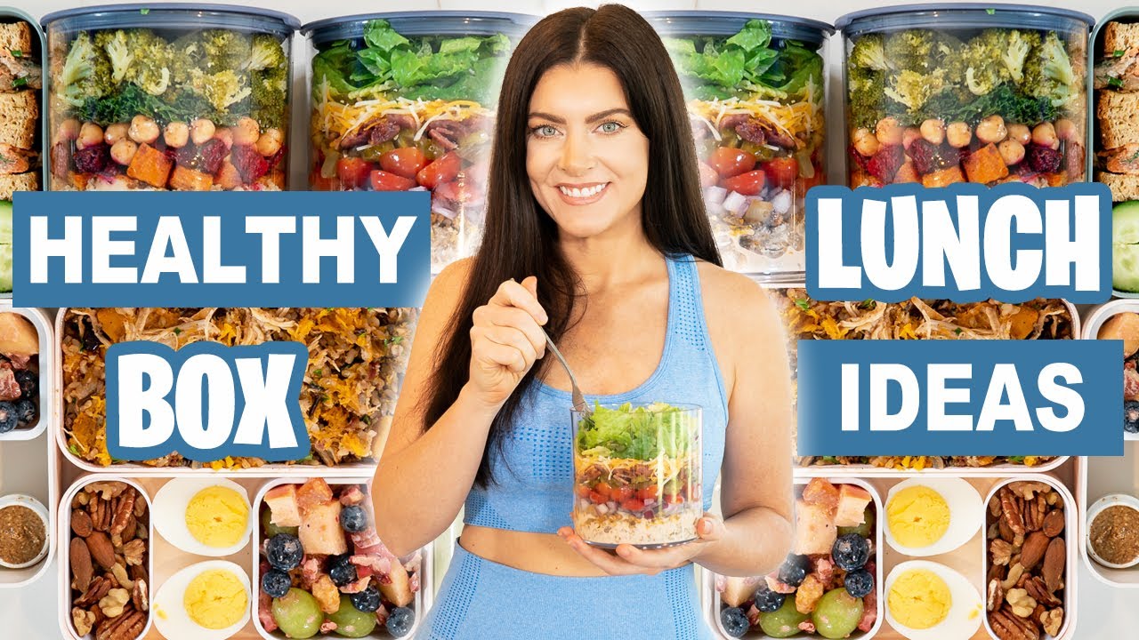 HEALTHY MEAL PREP | 5 Make Ahead Healthy Lunch Box Ideas for School or Work (plus snacks!) HEALTHY MEAL PREP | 5 Make Ahead Healthy Lunch Box Ideas for School or Work (plus snacks!)