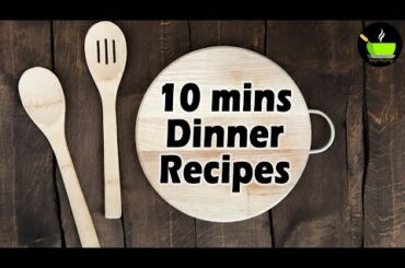 10 Minutes Instant Dinner Recipe | Easy Dinner Recipe | Quick Dinner Recipe| Veg Dinner Recipes