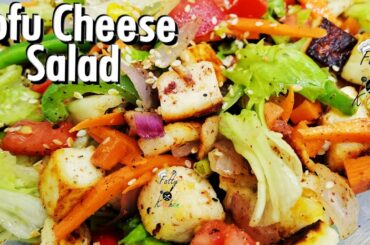 Tofu Salad Recipe | Best Salad for Weight Loss Journey | Weight Loss Recipe | Tofu Day