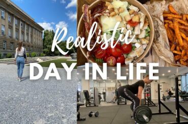 DAY IN LIFE | Workout routine, healthy meals, fun & productivity