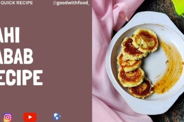 dahi kabab recipe / dahi kabab / healthy snack / dahi ke kabab / healthy dahi kabab recipe