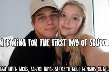 VLOG (back to school grocery haul, healthy lunch ideas + prep)