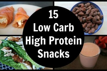 15 Low Carb High Protein Snacks | Easy Keto Snack Ideas