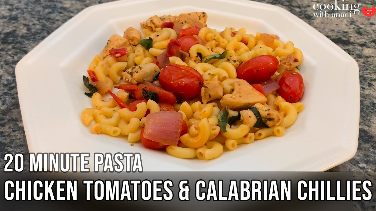 Chicken Tomatoes & Calabrian Chilies Pasta | Healthy Pasta Recipe for Weight Loss | Chicken Macaroni Chicken Tomatoes & Calabrian Chilies Pasta | Healthy Pasta Recipe for Weight Loss | Chicken Macaroni