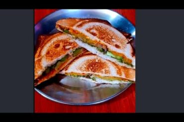 Boiled potato sandwich yummy food & healthy spicy