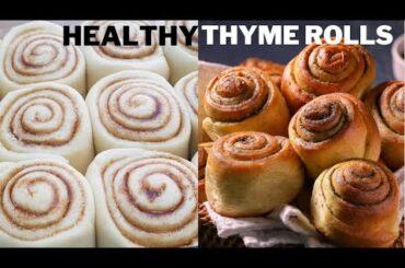 Healthy Snack Recipes | Easy Healthy zaatar rolls