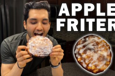 APPLE FRITTER || Low Calorie, High Protein, Air Fryer Recipe
