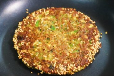 1 Cup green split  Lentil Healthy Breakfast Recipe | Instant Breakfast | Less oil Breakfast Recipe |