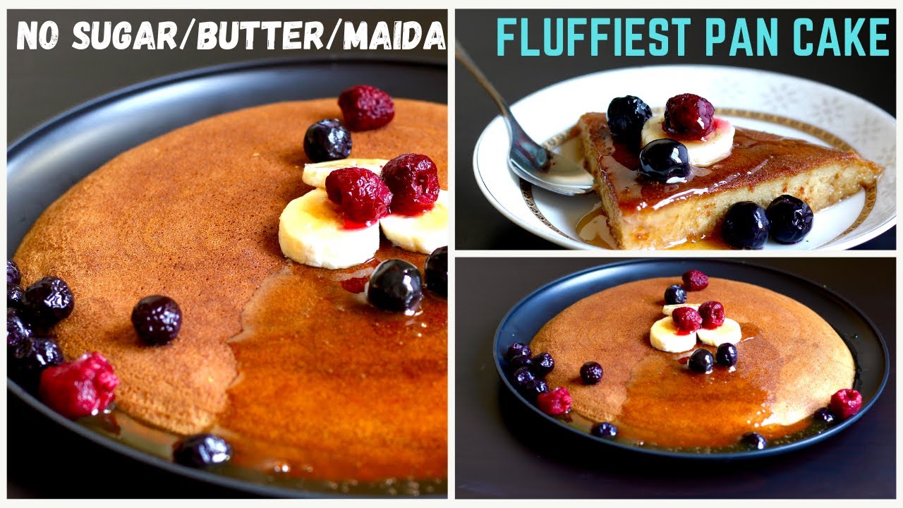 HEALTHY WHOLE WHEAT PANCAKE WITHOUT SUGAR | Quick and Easy Fluffy Pancakes Recipe ~ #Shorts HEALTHY WHOLE WHEAT PANCAKE WITHOUT SUGAR | Quick and Easy Fluffy Pancakes Recipe ~ #Shorts