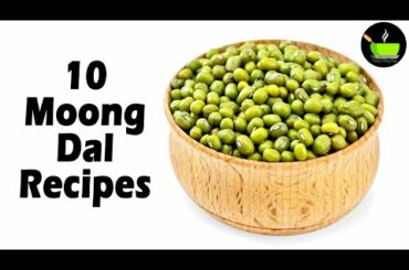 1 Cup Moong Dal 10 Healthy Recipes | Green Gram Dal Recipes | High Protein Recipes | Healthy Recipes