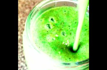 Green smoothie recipe II subscribe for healthy recipes #recipe #shorts #smoothie