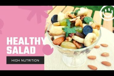 FRUIT SALAD | Healthy snack | Easy Recipe | Amber Imran