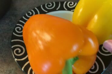 Stuffed papers with rice  it’s very testy and healthy recipes